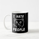 Search for i hate cats mugs Funny