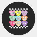 Search for valentine candy stickers Conversation hearts