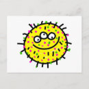 Search for germs postcards Bacteria