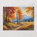 Search for autumn landscapes postcards Foliage