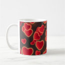 Search for heart symbol mugs Red