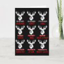 Search for funny hunting christmas cards Reindeer