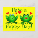 Search for day frog postcards Cheerful