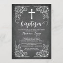 Search for chalkboard christening invitations Baptism