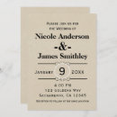 Recherche de hipster wedding invitations Simple