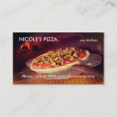 Search for pizza business cards Foods