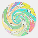 Search for spirals stickers Colorful