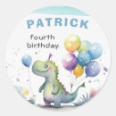 Search for blue dino stickers For kids