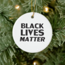 Search for black lives matter ornaments Equality