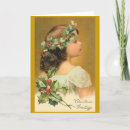 Recherche de victorian christmas cards Holly