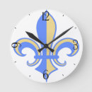 Recherche de fleur de lis horloges Gold