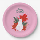 Search for christmas cat plates Kitty