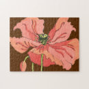 Recherche de fleurs rouges puzzles Botanique