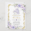 Search for lavender and green baby shower invitations Mother to be