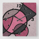 Recherche de murale de lever de soleil horloges Abstrait