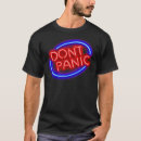 Search for hitchhikers guide tshirts Panic