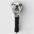 Search for bulldog golf head covers Cute