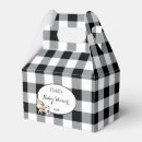 Search for black and white checkered pattern favour boxes Classic