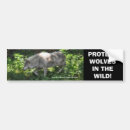 Search for wildlife conservation bumper stickers Grey wolves