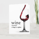 Search for wine humour cards Alcohol