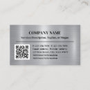 Search for aluminum business cards Modern