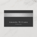 Search for charcoal business cards Trendy