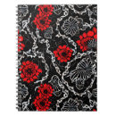 Search for red notebooks Patterns