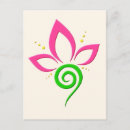 Recherche de tige cartes postales Vert