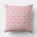Recherche de pois rouge coussins Vintage
