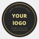 Search for professional thank you stickers Your logo here