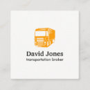Search for transportation and logistics business cards Logo
