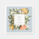 Search for blue orange napkins Unique