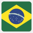Recherche de bresil autocollants Bandeira do brasil