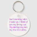 Search for true love keychains Romance