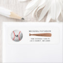 Search for baseball return address labels Sport