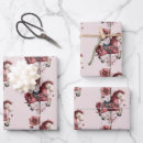 Search for carousel horse wrapping paper Whimsical