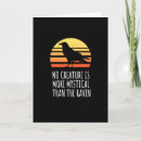 Search for animal halloween cards Raven
