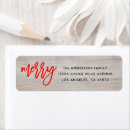 Search for rustic wood return address labels Script