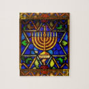 Recherche de jewish puzzles Menorah