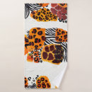 Search for brown leopard bath towels African
