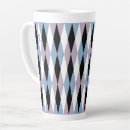 Search for harlequin pattern mugs Blue