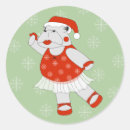 Search for red stockings stickers Snowflakes