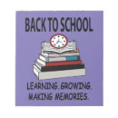 Search for back to school notepads Student