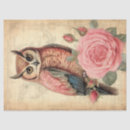 Search for owl tissue paper Ephemera