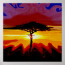 Search for safari sunset posters Trees