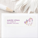 Search for fairytale return address labels Magical