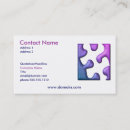 Search for jigsaw puzzle business cards Fun