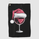 Search for christmas golf towels Santa