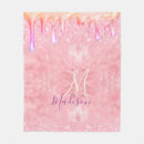 Search for faux rose gold glitter blankets For her