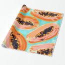 Search for papaya wrapping paper Tropical